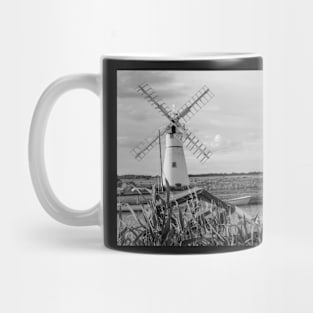 Thurne Mill on the River Thurne in the Norfolk Broads National Park Mug